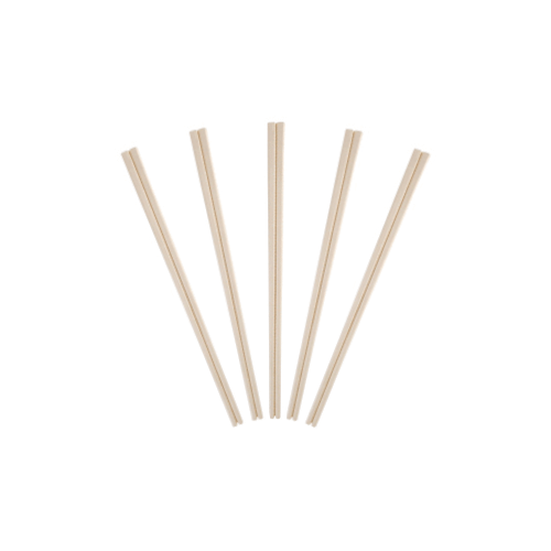 Castaway EnviroCutlery Wooden Chopsticks, Paper wrapped 3,000/ctn