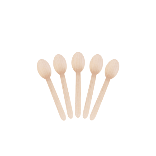 Castaway EnviroCutlery Wooden Spoons 1,000/ctn