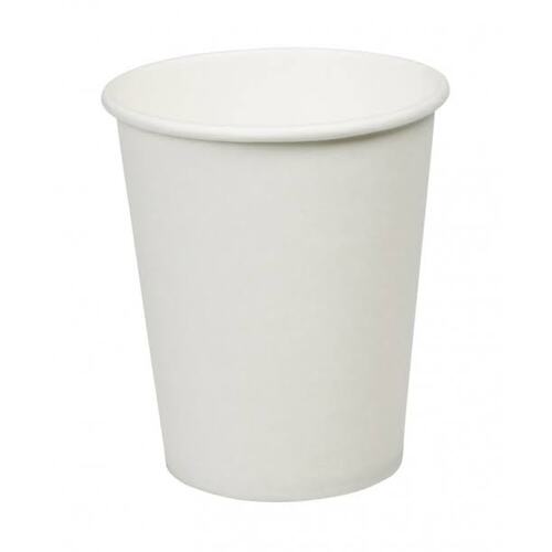 6oz White Biodegradable Paper Cup 1000/ctn