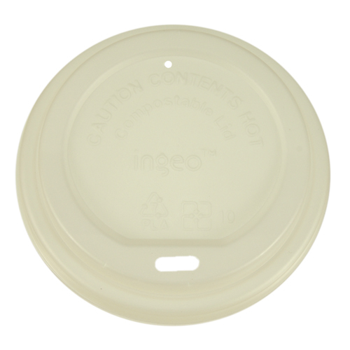Compostable Hot Cup Lid 1000