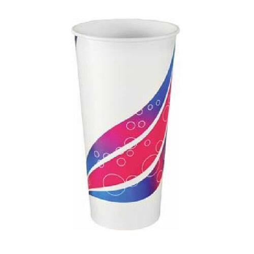 Capri Paper Milkshake Cup 650ml Swirl 1000/ctn