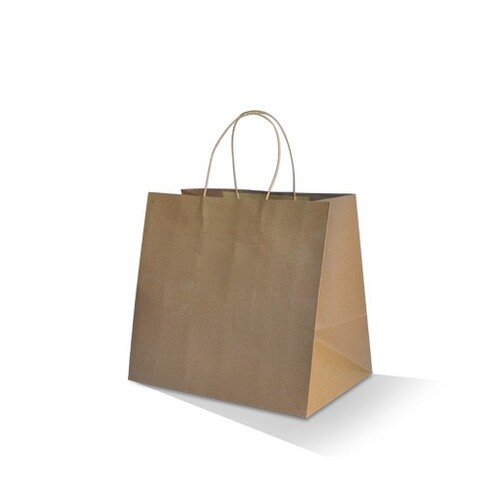 Greenmark Brown Kraft Takeaway Paper Carry Bag / Twisted Handle - 150 pcs/ctn