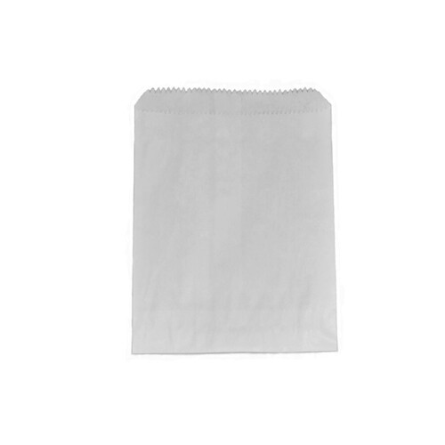 Greenmark 1 Long White Double Lined Grease Proof Paper Bags - 500 pc/ctn