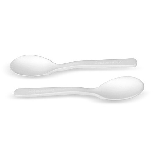 Greenmark 4" PLA Tea Spoon - 2000/ctn