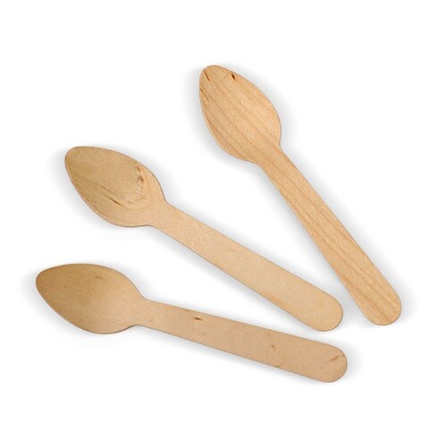 Greenmark Wooden Teaspoon - 5,000 pcs/ctn