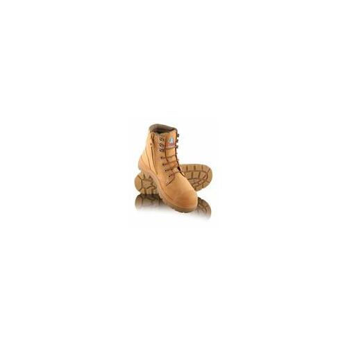 Steel Blue 332152 Lace Up Zip Bump Cap Safety Boot Wheat
