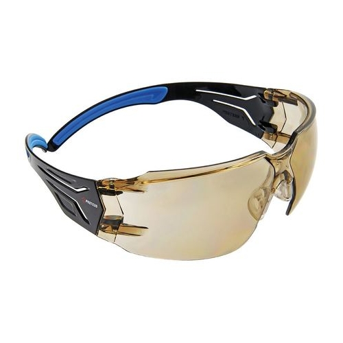 Pro Choice Proteus 4 Safety Glasses Light Brown Lens Super Flex Arms 12pack