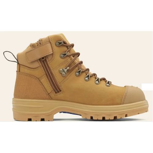 Blundstone Zip up Series 243 Safety Boots - Wheat