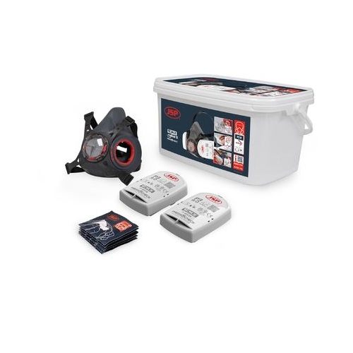 Pro Choice Force Typhoon 8 Half Mask Respirator Asbestos/Silica/Dust Kit with P2 filters