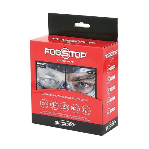 Pro Choice Fog Stop Optix Wipes / Box100