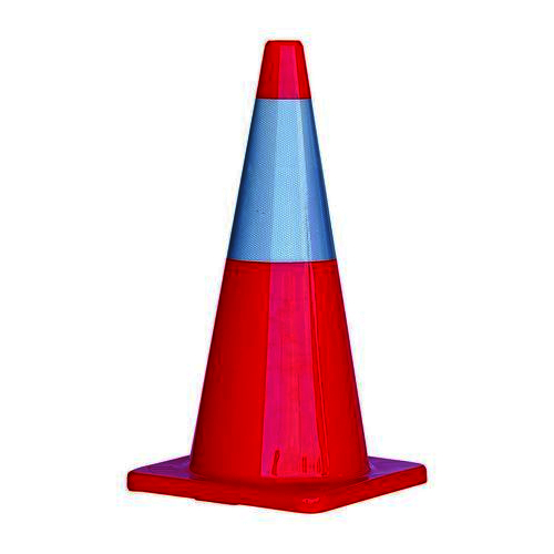 Pro Choice Orange PVC Traffic Cone / Reflective Tape 700mm