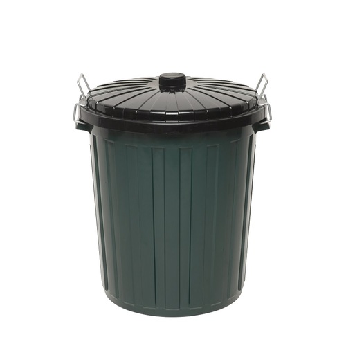 Edco 55L Plastic Garbage Bin with Lid