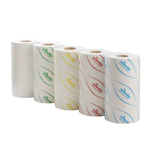 Oates Vileda MicronSolo Microfibre Cloth Roll 180 - Green