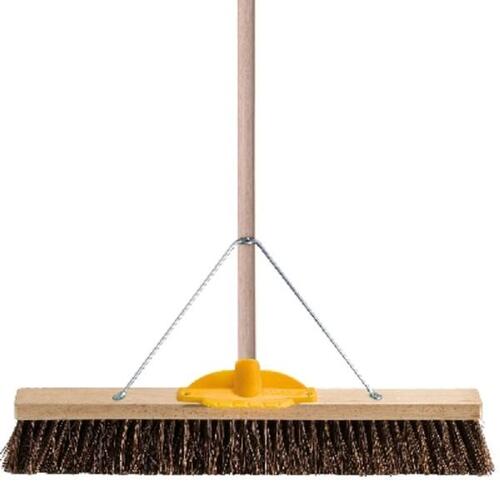 600mm Bassine Broom + Timber Handle