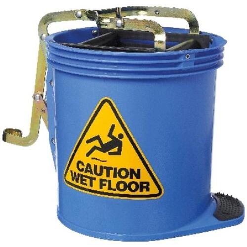 Oates Wringer Mop Bucket 15L Blue