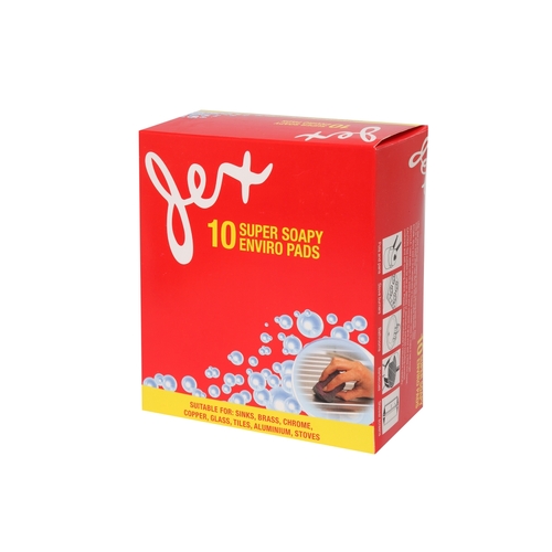 Edco Jex Super Soapy Steel Wool Pads 10pack