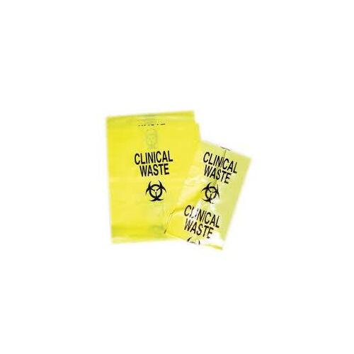50L Yellow Clinical Waste 55um 250/ctn