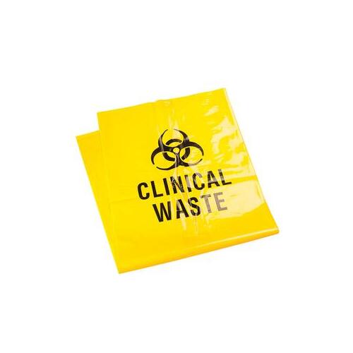30L Yellow Clinical Waste Bags 500/ctn