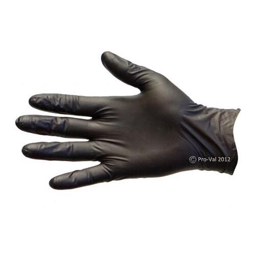 Proval Nitrile Blax Gloves XL 100/PKT