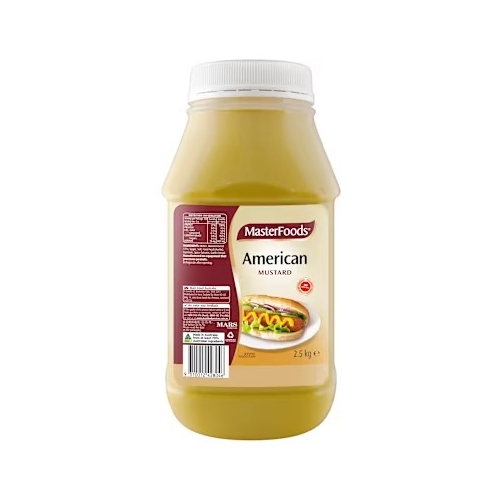 Masterfoods Professional American Mustard 2.5kg