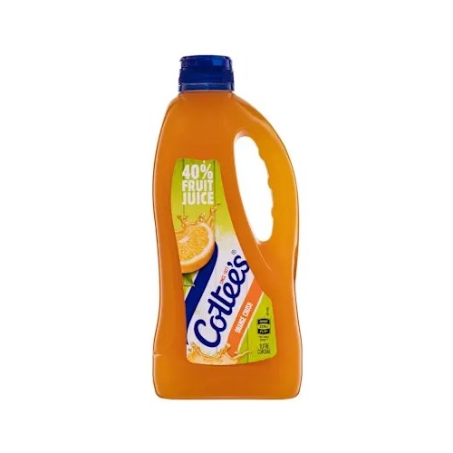 Cottee's Orange Cordial 1L X 9