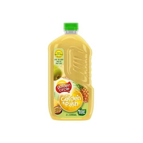 Golden Circle Golden Pash Flavoured Cordial 2L x 6