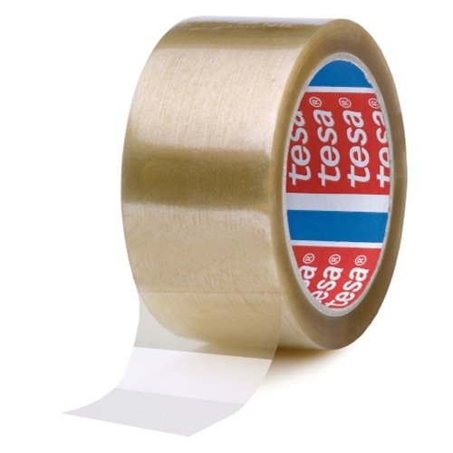 Tesa 4256NR Natural Rubber Packaging Tape 75mm x 75m 47um