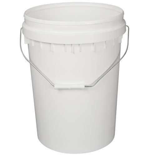 20L White Pail/Bucket