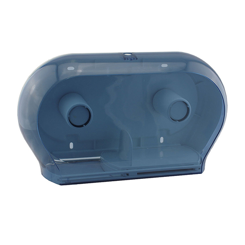 ABS Transparent Twin Mini Jumbo Roll Towel Dispenser
