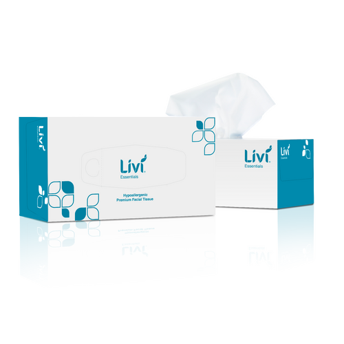 Livi 2ply Facial Tissues 200sheet 30/ctn