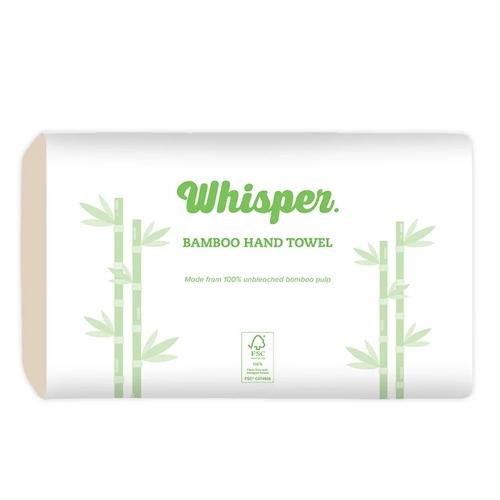Bamboo Multifold Hand Towel 1Ply 22x23cm 2400/ctn