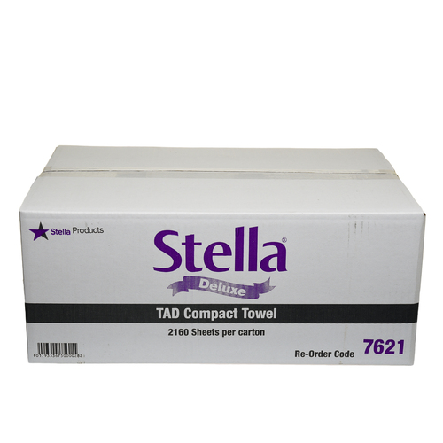 Stella Deluxe Virgin TAD 1ply Compact Hand Towels 2160sheet/ctn