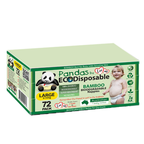 Panda Nappies 9-14kg 216/ctn