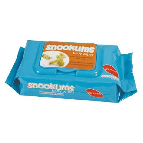 Snookums Baby Wipes - 12 x Packets of 80 wipes