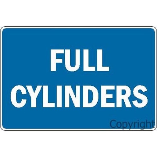 Full Cylinders Sign