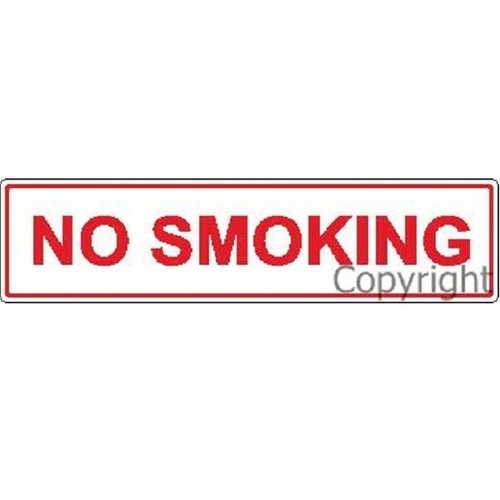No Smoking Sign