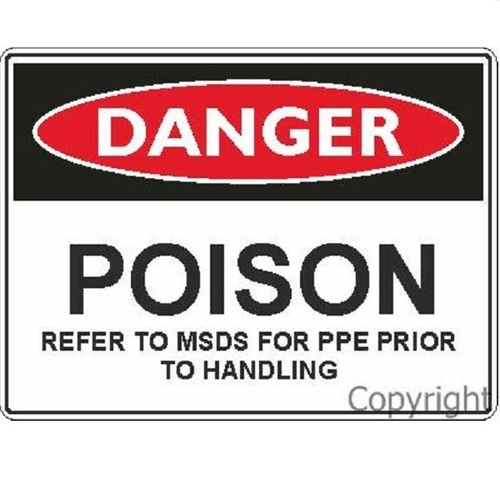 Poison - Danger Sign
