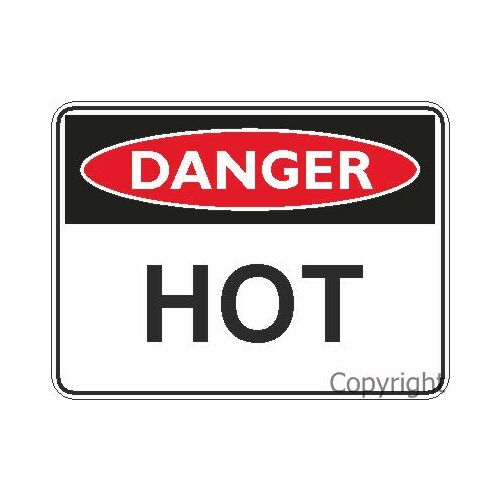 Hot - Danger Sign