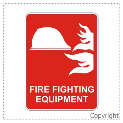Fire Fighting Equipment  Sign