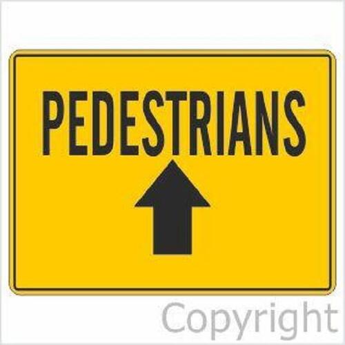 Pedestrians Sign